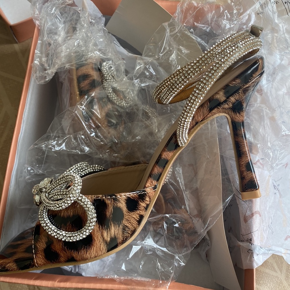 Leopard heels - Picture 2 of 6